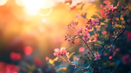 Golden Hour Botanical Study: Depth Through Selective Focus.