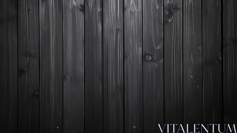 Charcoal-black vertical wood planks with subtle sheen texture.