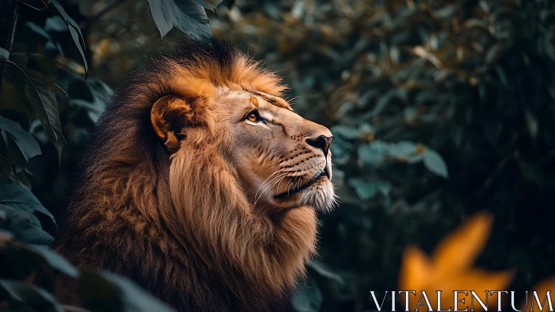 Lionhearted daydream drifts upward through jungle quiet