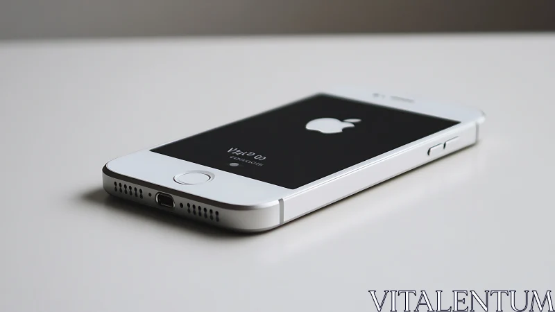 iPhone 5S White - Product Photography Shot.