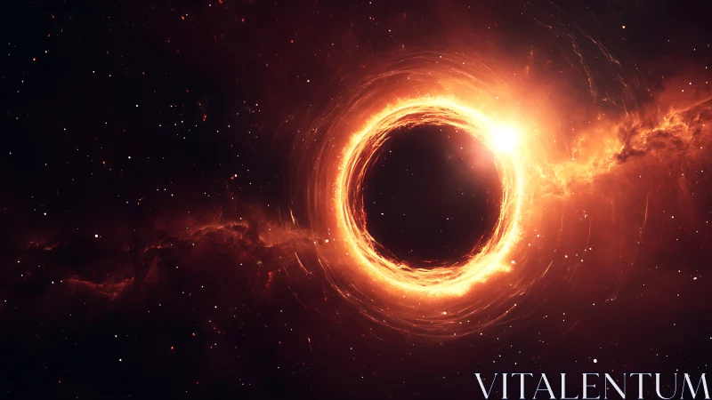 Accretion disk around stellar mass black hole in deep space