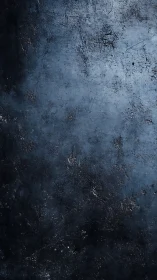 Oxidized steel patina surface with cold chromatic abrasion marks.