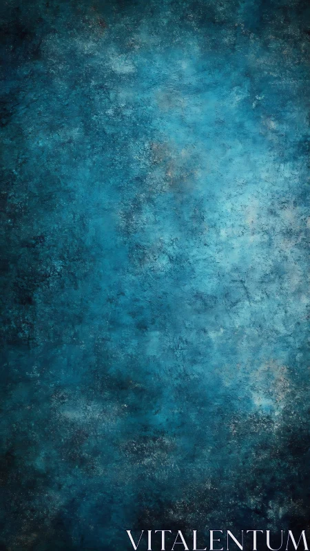 Textured teal blue abstract background evokes calm depth