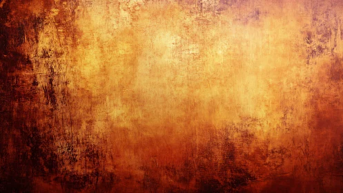 Burnished amber texture with distressed grunge edges