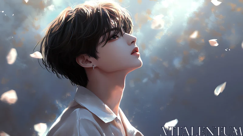 Soft morning light catching a quiet, drifting daydreamer.