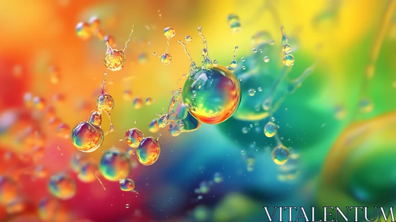 High-saturation macro droplets in suspended liquid motion field