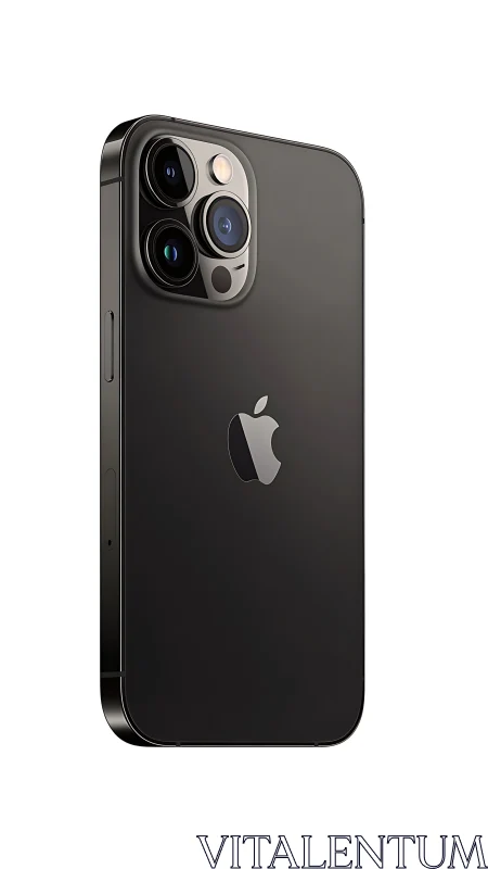 iPhone 13 Pro Max Black: Triple Camera System Design.