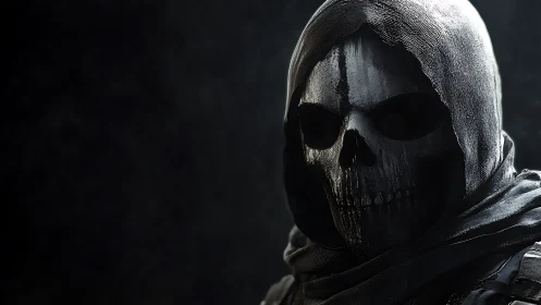 Midnight reaper leans from the shadows and quietly listens