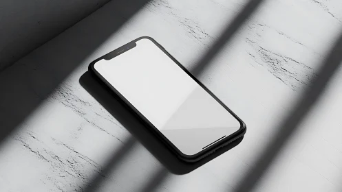 Modern smartphone displays elegance with striking minimalist style