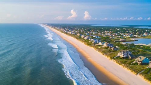 Outer Banks Paradise: Where Sandy Shores Meet Coastal Dreams.
