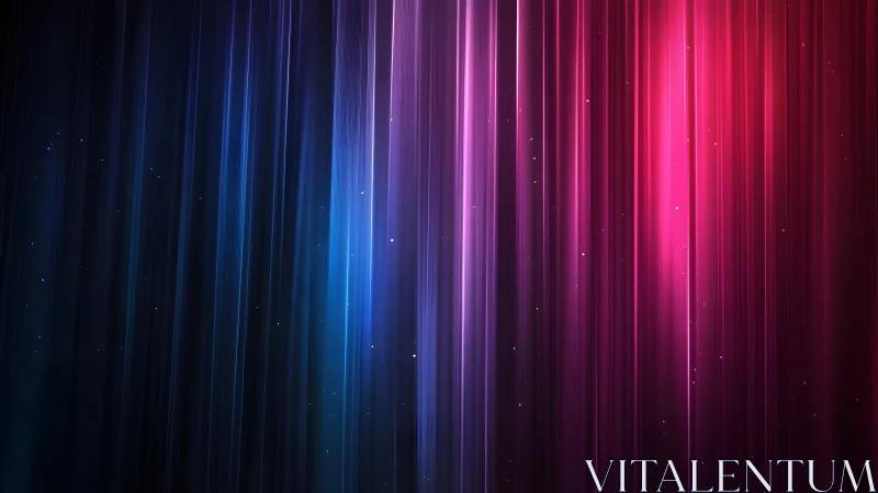 Vibrant Neon Light Streaks on Dark Abstract Background.
