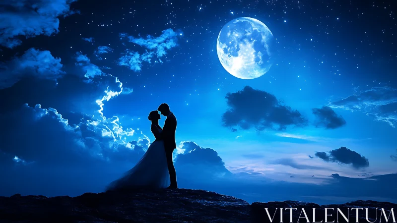 Moonlight Romance Under the Stars.