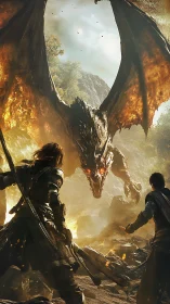 Dragonfire standoff ignites a desperate cliffside last stand.