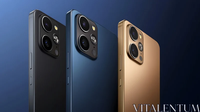 Premium Smartphones Showcase Powerful Camera Systems in Stunning Colors