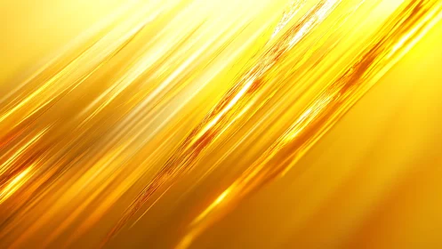 Abstract golden light streaks with vibrant glowing design.