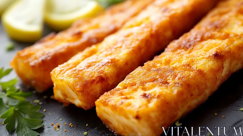 Golden crispy fish sticks ready for a cozy, comforting meal.