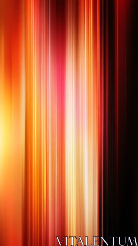 Velvet light streams in sunset stripes and glowing color wash.