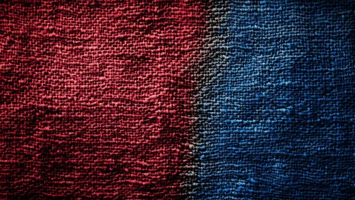 Threaded horizon lets red and blue textures quietly collide