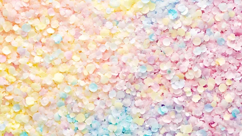 Pastel confetti cloud drifts in a dreamy sugar-sky field.