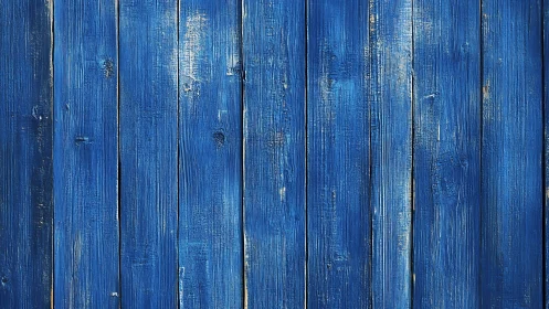 Weathered cobalt wooden planks with textured grain pattern.