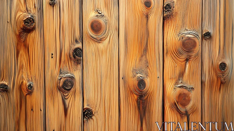 Weathered wooden planks display warm knots and grain patterns.