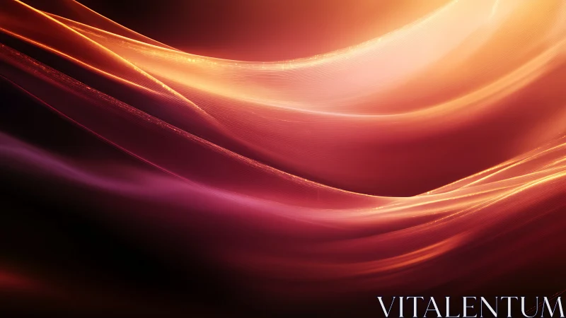 Radiant spectral wavefronts in layered luminous flux fields.