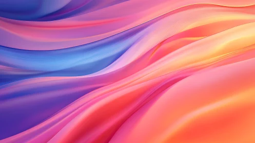 Colorful flowing gradient waves in soft abstract motion.