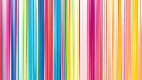 Vertical multicolor stripes form dense abstract digital field
