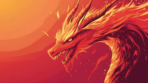 Solar storm dragon laughs at the trembling edge of dawn