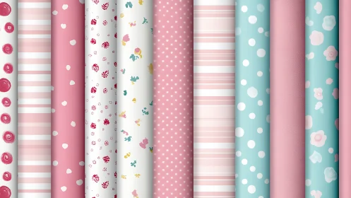 Decorative Wallpaper Collection: Analyzed Pattern Composition.