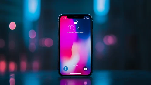 Neon Dream Device Glows in Twilight's Electric Embrace.