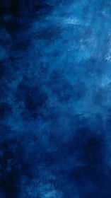 Deep ultramarine textured abstract with layered brushfields.