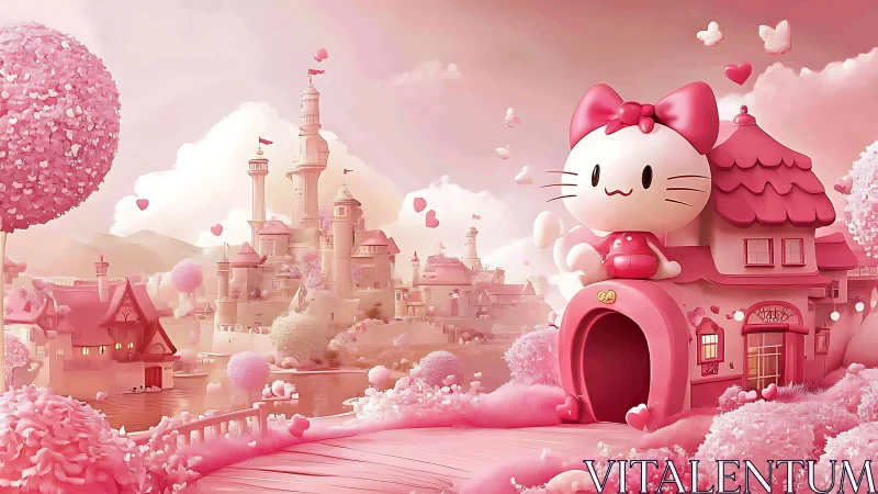 Hello Kitty's Pink Paradise Kingdom.
