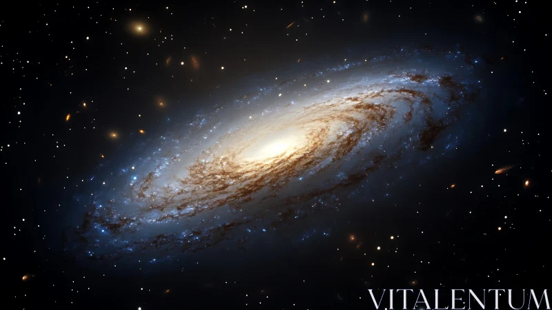 Edge-on barred spiral galaxy with luminous star-forming arms