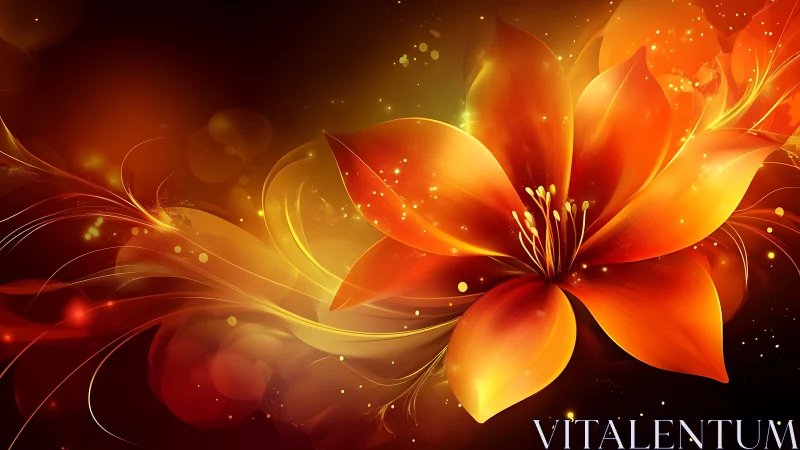 Blazing Petal Constellation in a Twilight Bloomstorm.