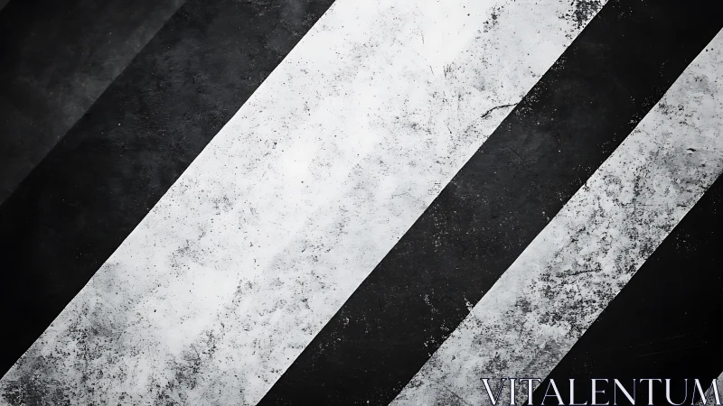 Diagonal industrial stripes form stark high-contrast surface