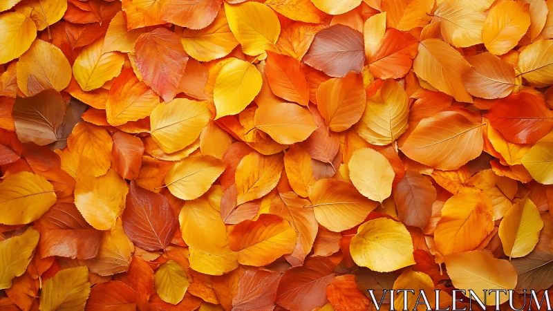 Amber leaf chorus swirling in a sunlit autumn tapestry.