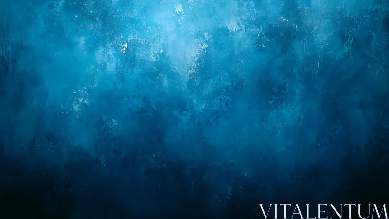 Blue textured abstract background shows layered color depth