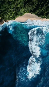 Where emerald jungle leans into roaring sapphire surf.