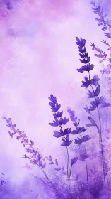 Lavender Fields in Purple Haze.