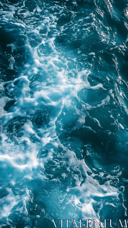 Rolling turquoise waves offer a lively, refreshing ocean view