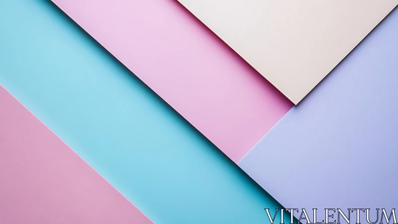 Soft pastel diagonal papers in a calm geometric daydream.