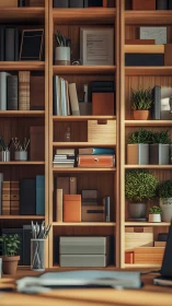 Orderly shelves, soft sunlight, and quietly ambitious plants.