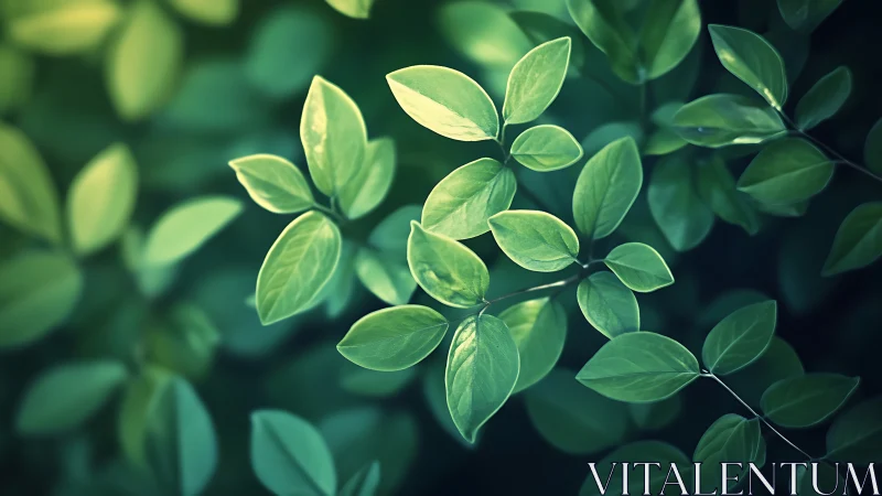 Leaflight rhapsody under a tender forest hush.