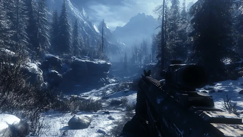 A Snowy Mountain Valley Combat Adventure Awaits.