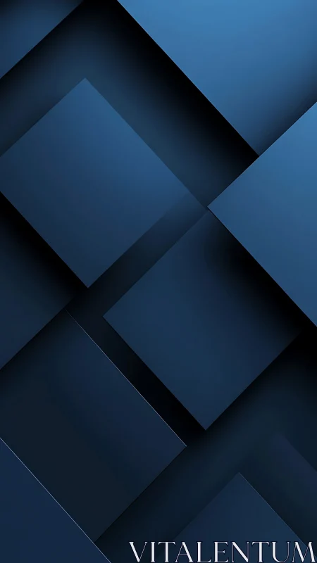 Dark blue overlapping rectangles in geometric abstract design.