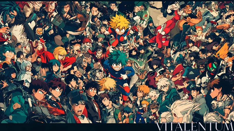 Heroes and rivals surge forward in a high-energy anime clash