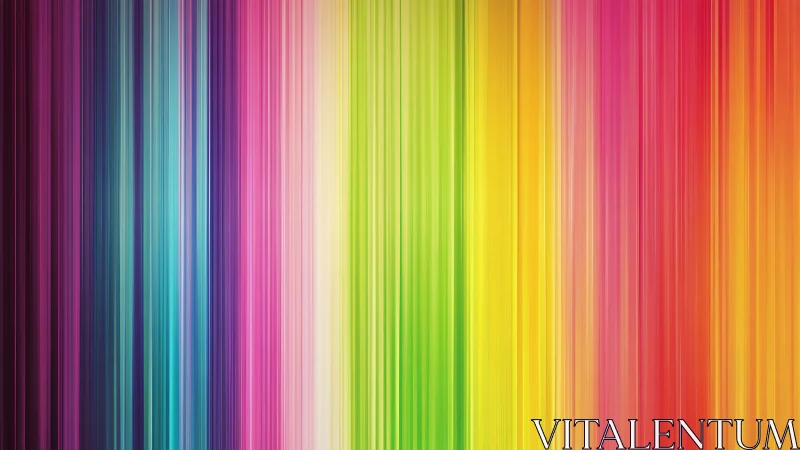 Vertical chromatic spectrum lines in radiant digital abstraction.
