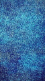 Blue textured abstract surface with fine grid pattern overlay.