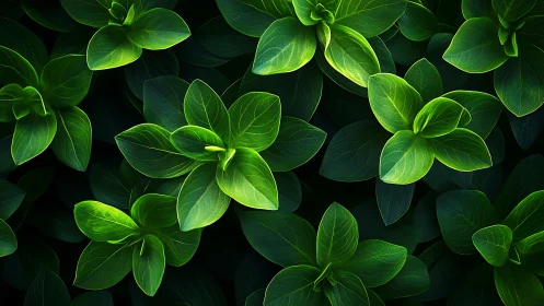 Parametric top‑lit foliage array with luminous venation mapping.